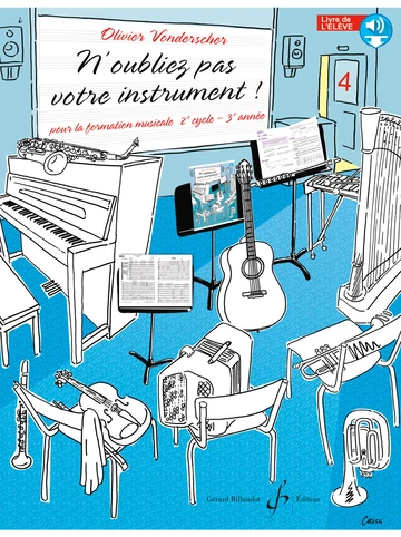 N&amp;#039;oubliez pas votre instrument ! Volume 4 Visuel